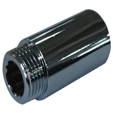 SCREWED EXTENSION 15MM BRASS EQ MF1/2