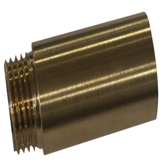 SCREWED EXTENSION 25MM BRASS EQ MF1/2