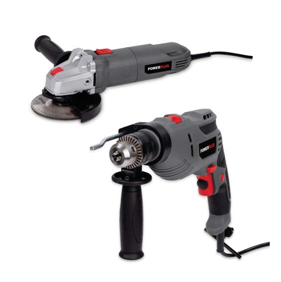 Angle grinder and online drill combo