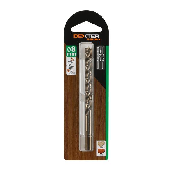 Dexter pro - hard wood drill bit 8x110mm