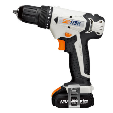 Cordless drill DEXTER POWER 12V 1 bat Li 1.3Ah