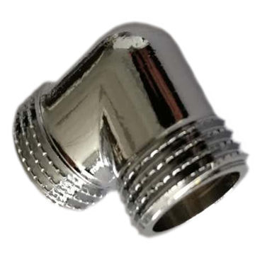 SCREWED CONNECTOR BRASS ELBOW EQ MM3/4