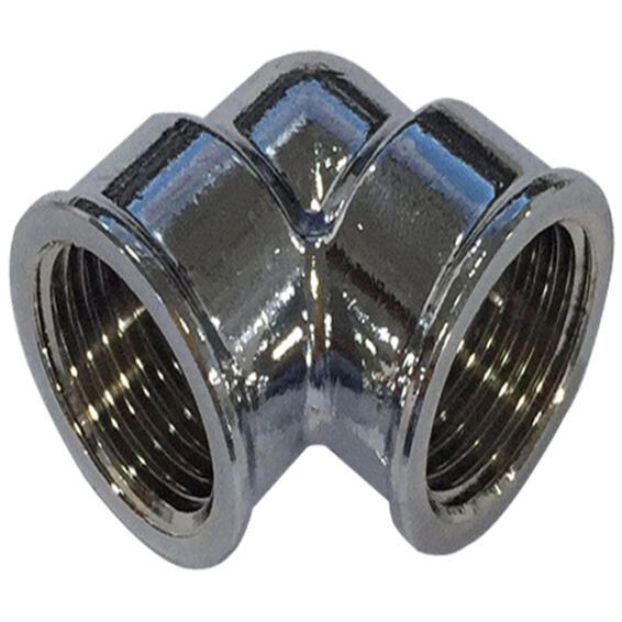 SCREWED CONNECTOR BRASS ELBOW EQ FF3/4