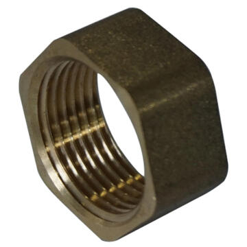 SCREWED CONNECTING SLEEVES BRASS EQ F3/8