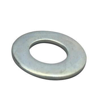 Flat washer tight plate white zinc D1/4mm 250pc standers