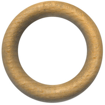 Inspire curtain ring  d28mm light oak x10