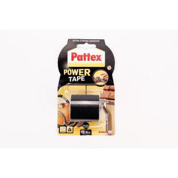 Power tape extra strong black 5m pattex