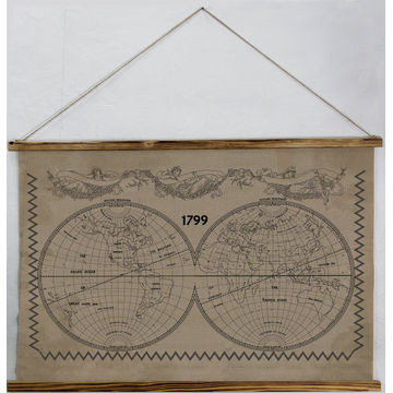 WALL PLAQUE MAP USA 100X1.2X73M