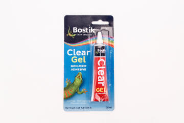 Clear gel adhesive 25ml bostik
