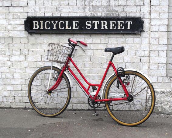 CANVAS BICYCLE 40X50CM