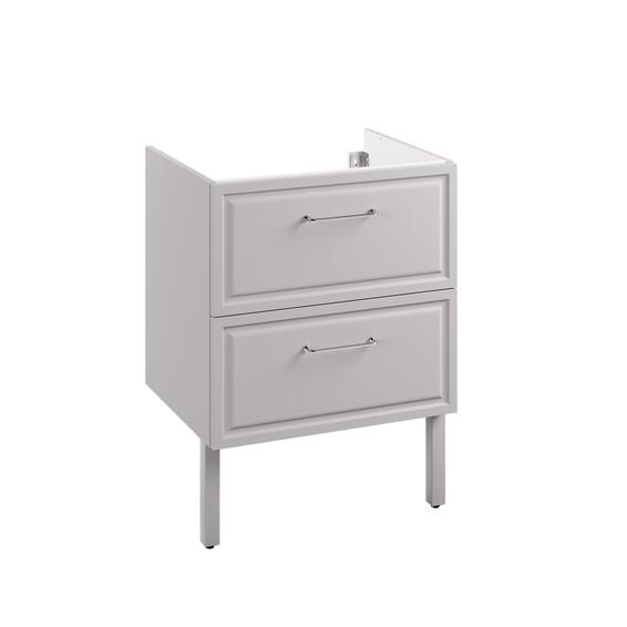 Sensea Charm Bathroom Cabinet Grey W60cmxD48.1cmxH57cm