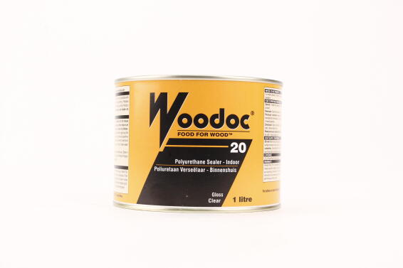 Indoor polyurethane sealer WOODOC 20 gloss (Clear) 1 litre