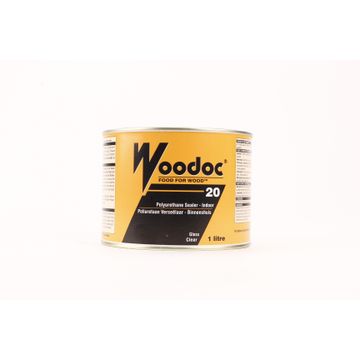 Indoor polyurethane sealer WOODOC 20 gloss (Clear) 1 litre