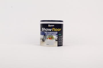 Polyurethane floor Paint DURAM Showfloor Platinum 1L