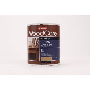 Woodcare Ultra Varnish Suede clear PLASCON 1 litre