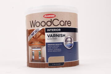 Interior Varnish PLASCON Woodcare Gloss clear 1 litre