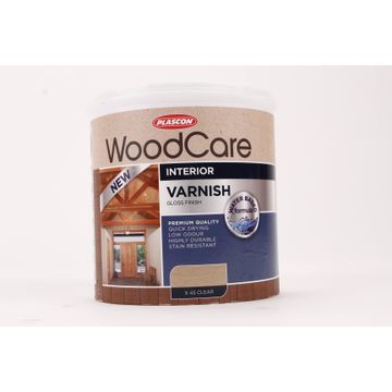 Interior Varnish PLASCON Woodcare Gloss clear 1 litre