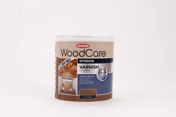 Interior Varnish PLASCON Woodcare Gloss Teak 1 litre