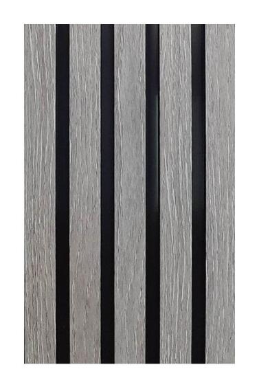 Wall Paneling Slatted Grey T10mm x W113mm x L2400m