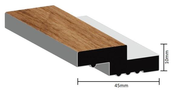 Extension Trim for the Wall Slatted Decorative Panels from the same range of products