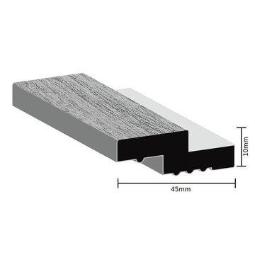 Extension Trim for the Wall Slatted Decorative Panels from the same range of products