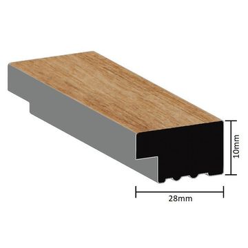 End Trim for the Wall Slatted Decorative Panels from the same range of products