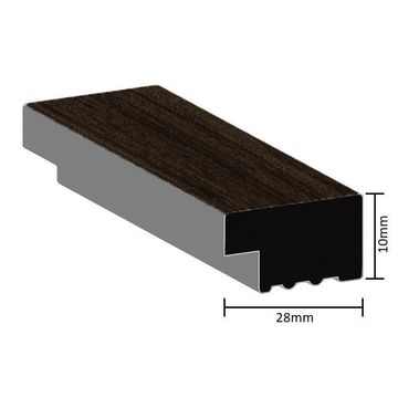 End Trim for the Wall Slatted Decorative Panels from the same range of products