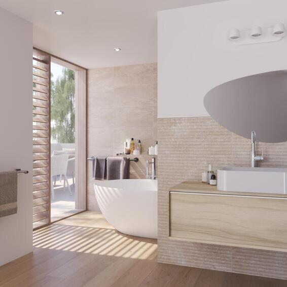 Artens PVC Flooring Fort Railton L122cm x W18cm (1.76m2/box)