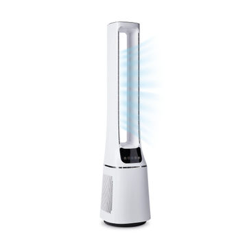 Equation Pure Bladeless Tower Fan  & Purifier White 33W