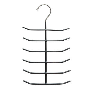Spaceo metal tie hanger with 12 bars