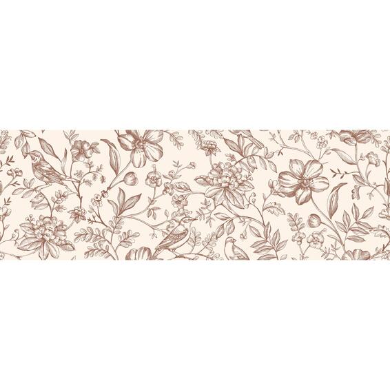 Wall tile artens intenso arctic pink birdy rectified 30x90