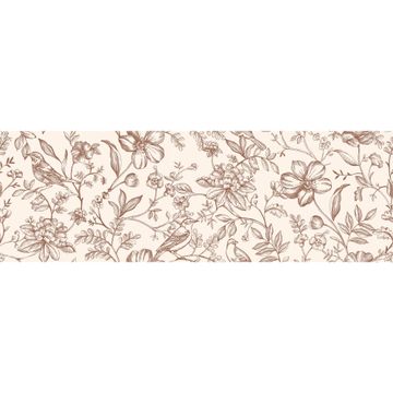 Wall tile artens intenso arctic pink birdy rectified 30x90