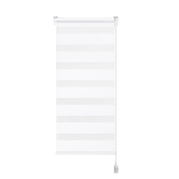 Roller blind night&day bamba white 45/41x190cm