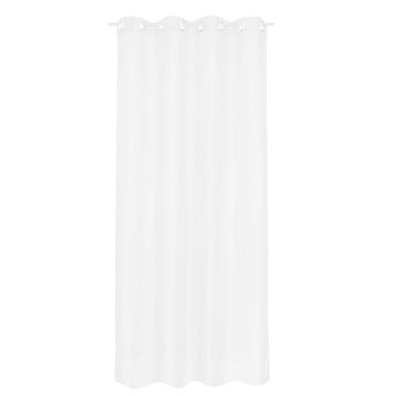 Insp net eyel curt poly1 wht 140x280