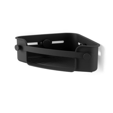 Umbra Corner Shower Caddy Gel-Lock Black