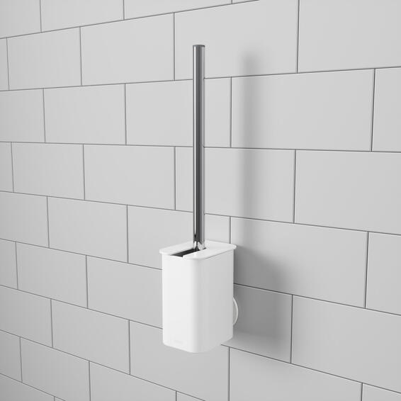 Umbra Flex Adhesive Toilet Brush White