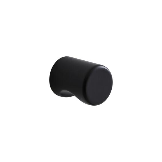 Knob Omna D19.5mm Inspire Plain Matt Black 1pc