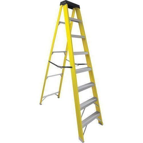Ladder Fibre Glass 10 Step S/Sided Partial