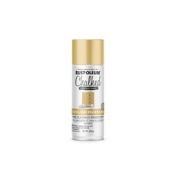 Rustoleum chalk paint Spray English Mustrd 340G 