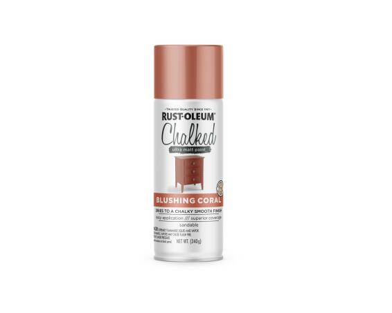Rustoleum chalk paint Spray Blushing Coral 340G
