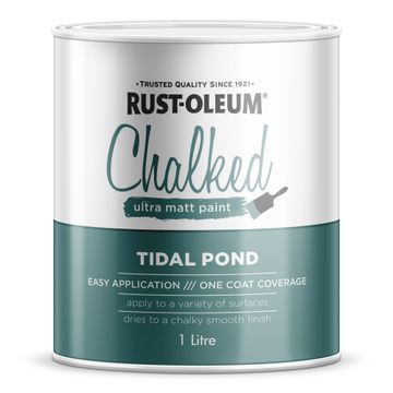 Rustoleum Chalk Paint Tidal Pond 1L 