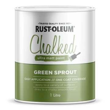 Rustoleum Chalk Paint Green Sprout 1L 