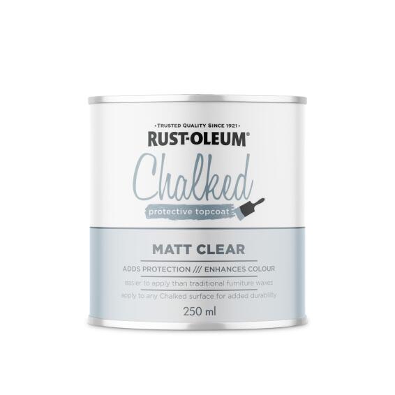 Rustoleum Chalk Paint Matt Clear Topcoat 250Ml