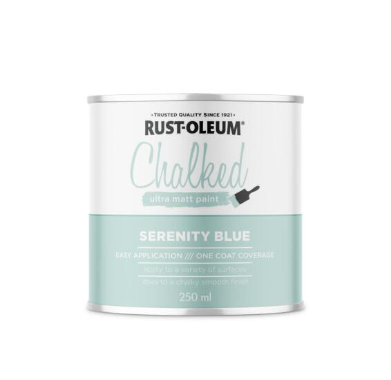 Rustoleum Chalk Paint Serenity Blue 250Ml 