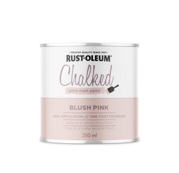 Rust-Oleum Chalk Paint Blush Pink 250Ml 