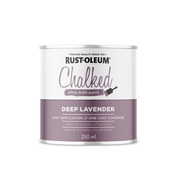 Rustoleum Chalk Paint Deep Lavender 250Ml 
