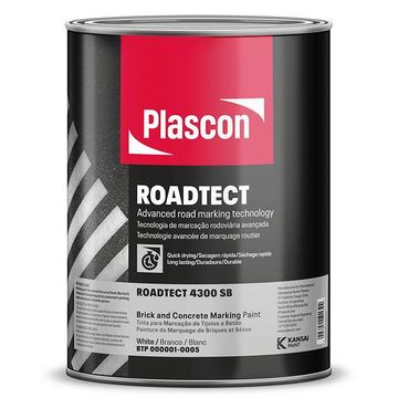 Road marking paint Plascon Roadtect 4200 solvent based Red 20L