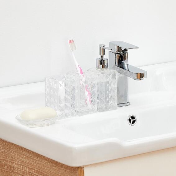 Sensea soap dish crystal acrylic 