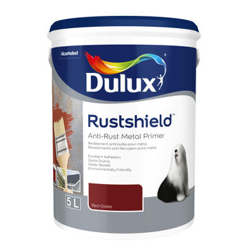 Metal Primer Dulux rustshield Waterbased Redoxide 5L