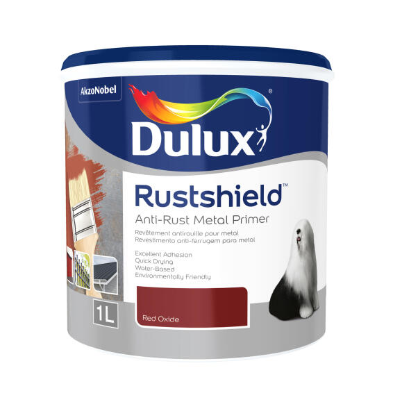 Metal Primer Dulux Rustshield Black 1L